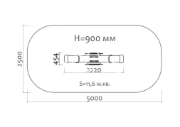 Качели-балансир Аленький цветочек 04106.21 для детской площадки, фото 3