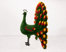 Топиари павлин Челли, h=175 см - газон Eco