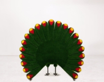 Топиари павлин Челли, h=175 см - газон Eco