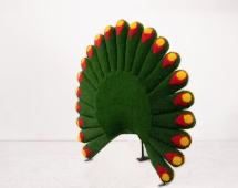 Топиари павлин Челли, h=175 см - газон Eco