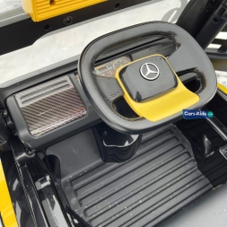 Электромобиль Mercedes-Benz Axor F Race с прицепом зеленый, фото 3