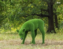 Топиари олень, Самочка - газон Eco Green, фото 4