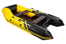 Броня-280 СК слань+киль желтый-черный (лодка ПВХ под мотор с усилением) Броня-280 СК слань+киль желтый-черный (лодка ПВХ под мотор с усилением)