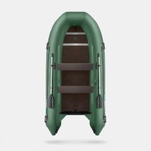 GLADIATOR B 370 LIGHT B Зеленый моторная лодка ПВХ Фанерный пайол