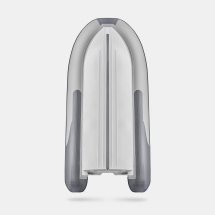 Gladiator RIB 420 AL Светло-темносерый моторная лодка ПВХ Жесткое дно (морской алюминий), киль