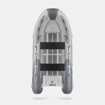 Gladiator RIB 420 AL Светло-темносерый моторная лодка ПВХ Жесткое дно (морской алюминий), киль
