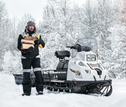 Снегоход СТЕЛС Мороз 600S, фото 13