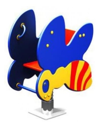 Качалка на пружине Пчелка CКИ 024 для детской площадки