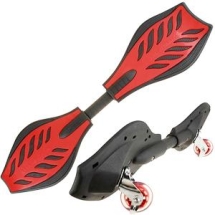 Вэйвборд красный двухколесный скейт-роллерсерф