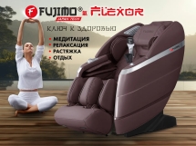 Массажное кресло FUJIMO 氣 FLEXOR F500 Brown