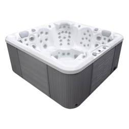 Гидромассажный бассейн IQUE Dreamline-II 2200-II-DD-BPM (WiFi+MICROSILK) (220х220х96 см), Brushedwalnut, фото 1