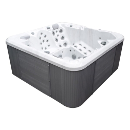 Гидромассажный бассейн IQUE Dreamline-II 2200-II-DD-BPM (WiFi+MICROSILK) (220х220х96 см), Brushedwalnut, фото 2