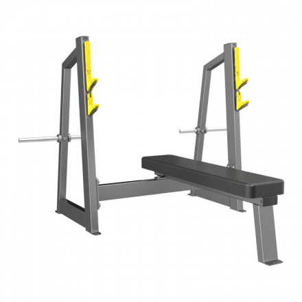 A-3043 Скамья-стойка для жима штанги лежа (Olympic Bench), фото 1