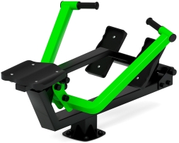 Гребля (зеленый) - Уличный тренажер - СТ 008-12.П, фото 3