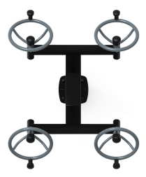 Рули (положение сидя) серый - Уличный тренажер - СТ 102-13, фото 6