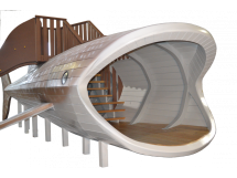 ДП 1.04 Китовая акула с горкой 2000, скамейками и льдинами