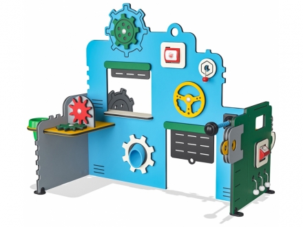 МФ 8.502.11 Домик мастерская цинк, фото 1