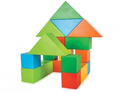 Набор из 30 геометрических фигур Pilsan Big Geometric Shapes (03-235-T), фото 2
