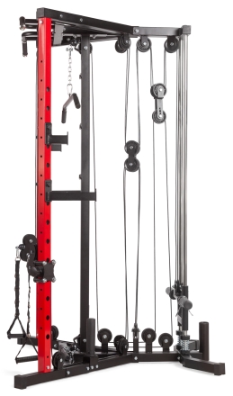 Силовая рама c верхним и нижним блоком (Кроссовер тренажер) VictoryFit VF-B2024 (2 места), фото 6