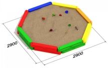 Песочница Медальон для детской игровой площадки