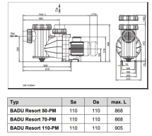 Насос с префильтром Speck Badu Resort 70-PM