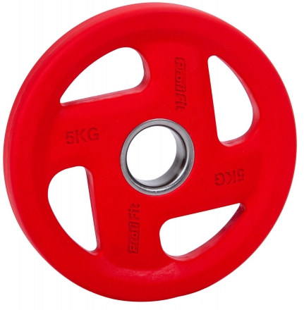 Диск обрезиненный PROFI-FIT цветной &quot;FASSION&quot; D-51, 5 кг, фото 1