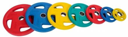 Диск обрезиненный PROFI-FIT цветной &quot;FASSION&quot; D-51, 5 кг, фото 2