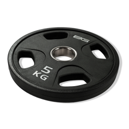 BRONZE GYM BG-PA-PL-P050 Диск олимпийский обрезиненный черный 5 кг