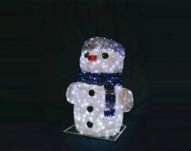 Световая фигура Снеговик