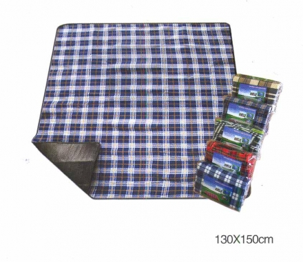 Коврик для пикника 130*150 см. SY-037 велюр мал., фото 1