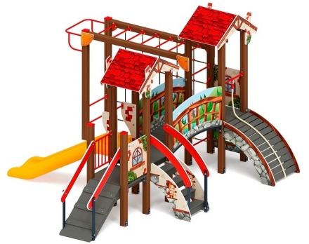 Детская игровая площадка Н 900 ДИК 1.05.01-26, фото 2
