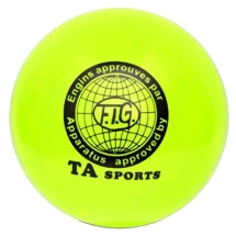 Мяч для художественной гимнастики d-15см Желтый Мяч для художественной гимнастики d-15см Желтый