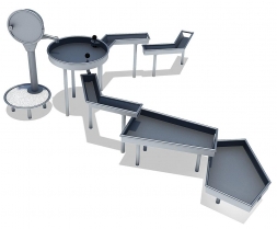 Детская площадка для игр с песком и водой Дельта, фото 2