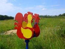 Качалка на пружине Петушок CКИ 026 для детской площадки