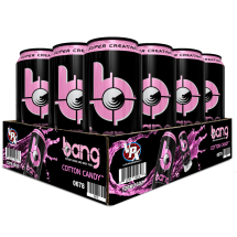 Энергетический напиток &quot;БЭНГ&quot; Сахарная вата VPX BANG 473мл Cotton Candy 