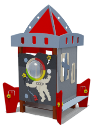 Игровой домик ВСТ 4101 для детской площадки, фото 1