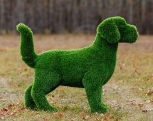 Топиари Собака охотничья газон Premium