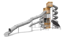 Игровой комплекс Эко Кубус VST 4500/1 для детской площадки Игровой комплекс Эко Кубус VST 4500/1 для детской площадки