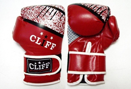 Перчатки бокс RING 3028 (FLEX) 14 oz красные, фото 1