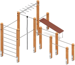 Спортивная серия (лиственница) СК 2.08.06-Л.И1, фото 3