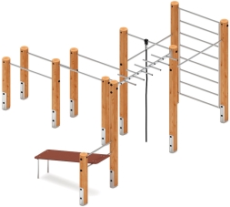 Спортивная серия (лиственница) СК 2.08.06-Л.И1, фото 2