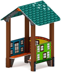 Домик малый 1 (город) МФ 10.01.01-01, фото 3 Домик малый 1 (город) МФ 10.01.01-01, фото 3