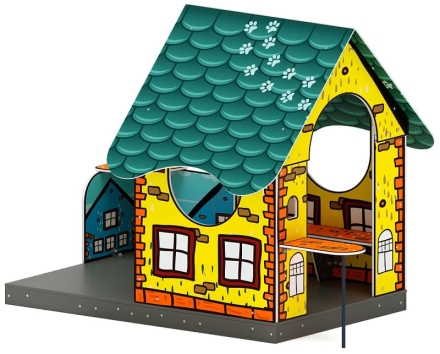 Домик мини тип 3 (Город) - МФ 10.01.12-02, фото 2