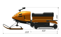 Мини-снегоход ПЕГАС 6,5 л.с.