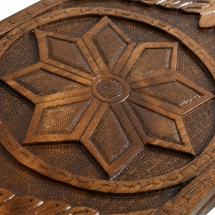 Нарды резные &quot;Звезда&quot; с ручкой, Haleyan