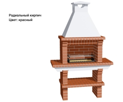 Печь Аристократ 702 Прямоугольный кирпич красный, фото 13