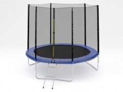 Батут с защитной сеткой (лестница в комплекте) Diamond Fitness External 6ft (183 см), фото 1