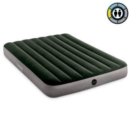 64778 Матрас надувной флок. DURA-BEAM PRESTIGE DOWNY AIRBED, 137х191х25см, насос на батарейках, фото 1