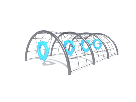 УК 7.911.01 Флекс гимнастический тунель нерж, фото 1