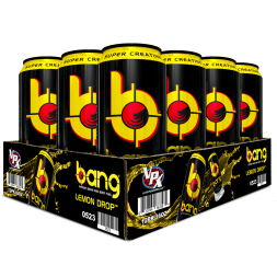 Энергетический напиток &quot;БЭНГ&quot; Лимонад VPX BANG 473мл Lemon Drop, фото 3